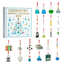 Calendar de Advent pentru Chimie 2025 – Laborator de Acril de 24 de Zile