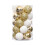 Clear Christmas Ball Ornaments Plastic 25-Pack 2.36 Inch 1