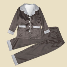Family Christmas Pajama Set Silky Grey 110