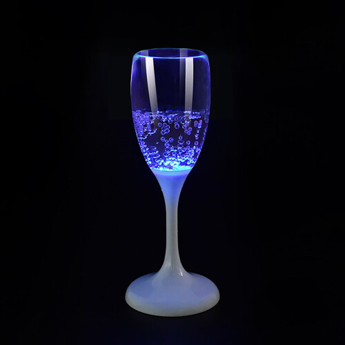 Ποτήρια σαμπάνιας LED χωρίς στέλεχος 4,1oz, κατάλληλα για τρόφιμα 1
