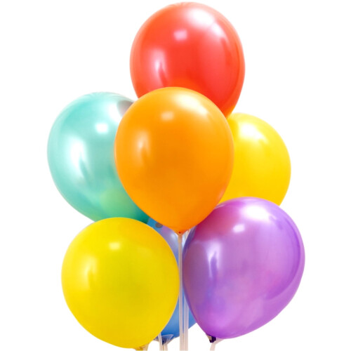 Round Latex Balloons for Party Decorations 100 Pcs 2