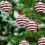 Todaioua Christmas Ornaments Set Red Green White 4
