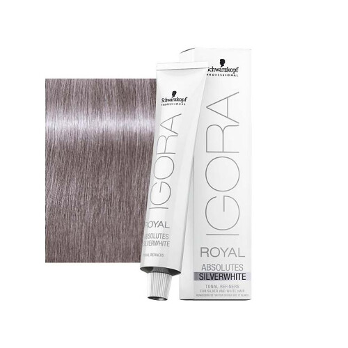 Schwarzkopf Schwarzkopf Igora Royal Silverwhite Tonal Refiners 60 ml Schiefer Grau