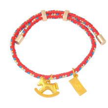 Bracelet tressé en alliage de haute qualité avec joli-12
