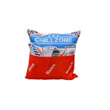 Hergo Sofahelden Outdoor-Kissen 43 x 43 cm Chillzone