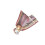 Broche Design Floral créatif avec fleurs changeantes,-Argent 1