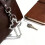 Secure Gothic Crucifix Clip Closed Ring Design Carabiner-Gold 6