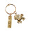 Trendy Letter Keychain Embodying Prosperity Lightweight-C 1