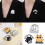 Schönes Accessoire mit Metallabzeichen,-QHXZ5318 3