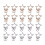 Pack de 20 porte-clés rotatifs polyvalents, constructions-SS2 1
