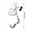 Sturdy Stainless Steel Cherry Keychain Rustproof Everyday Use 3
