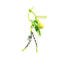 Modieuze groene sport sleutelhanger hanger met tennis thema-5