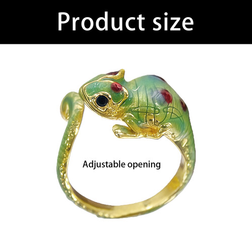 Anneaux Anole sensibles à la température fabriqués à partir de 2