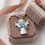 Versatile Angel Heart Keychain Suitable for Multiple Use-Blue 6
