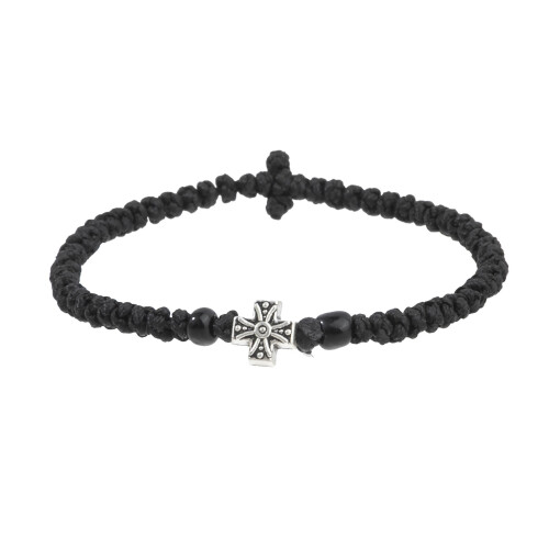 Hand Crafted Religious Crucifix Bracelet Wristband Featuring-D