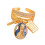 Spiritual Crucifix Scripture Ring Copper Adjustable Band With 1