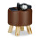 Stool artificial leather 1