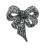 Vintage Rhinestones Bowknot Brooch Elegant Design Secure-2 1