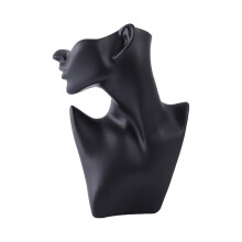 Compact Jewelry Exhibition Stand with Mannequin for-Black