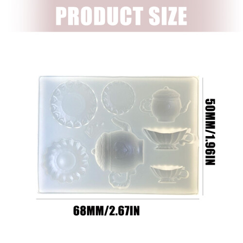Easy Release Silicone Mold for Craft Enthusiasts Afternoon Teas 2