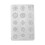 Beautiful Raised Floral Pattern Silicone Mold For Creating-1 1