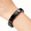 Unique Square Hematite Magnetic Stone Bracelet Elastic Band-A 5