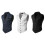 Gothic Waistcoat Victorian Medieval V Neck Button-L Navy Blue 3