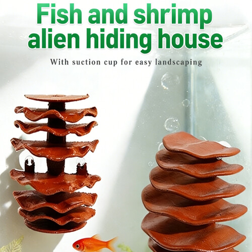 Aquariums Fish Hideouts 3D Printed Multi-Layer Shelter Tanks-S 2