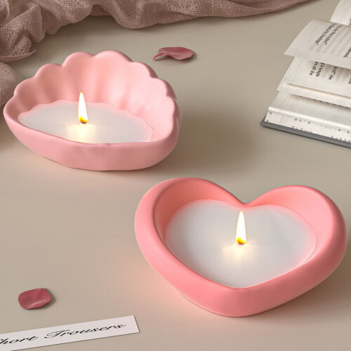 Oceanics Inspire Heart Shaped Shell Silicone Mould-heart shape 2
