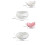 Oceanics Inspire Heart Shaped Shell Silicone Mould-heart shape 4
