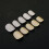 Sturdy Copper Press On Nails Featuring Sparkling Cubic-Silver M 7