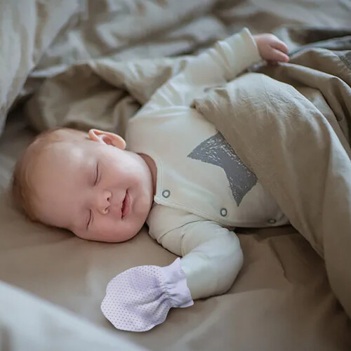 Baby repfria, andningsbara vantar för 0–6 månader (8-pack) 2