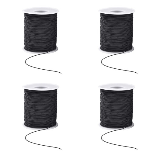 Elastic Band Thread 1mm Wide 50m per Roll