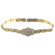 Russian Caucasian Ethnic Belt Metal Waistband 103cm