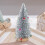 Mini Frosted Sisal Christmas Tree Silver 25cm 4