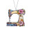 Acrylic Sewing Machine Pendant Decorative Flat 2