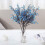 Tørrede blomsterbuketter til vase 45 cm 6 stk. 3