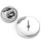Butterfly Pin Backs Stainless Steel 5 Pieces 7