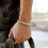 Openable Bracelet Featuring Six Character Mantra Vintage Design 2