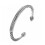 Openable Bracelet Featuring Six Character Mantra Vintage Design 5