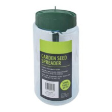 4-Season Garden Seed Spreader, Ideal for Lawn Seed, Feed & Winter Salt