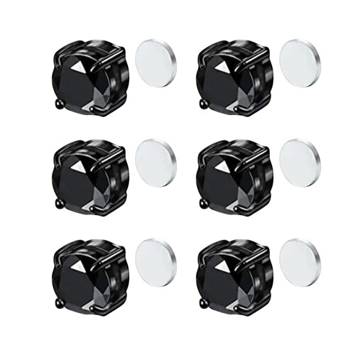 3 par magnetiske akupressurøreringe – uden piercing,