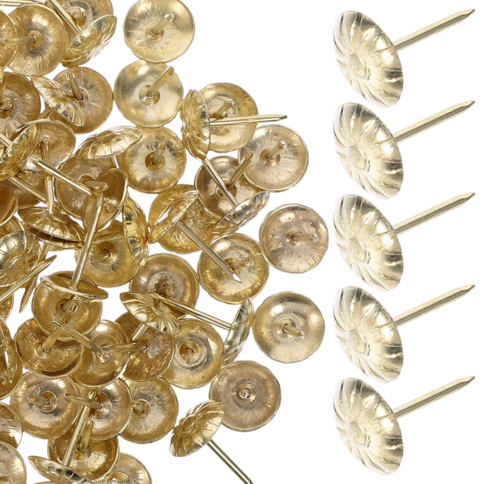 200Pcs Golden Antique Iron Upholstery Tacks 9384370767703