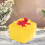 Mini Shatterproof Christmas Ornaments Yellow 12-Pack 3