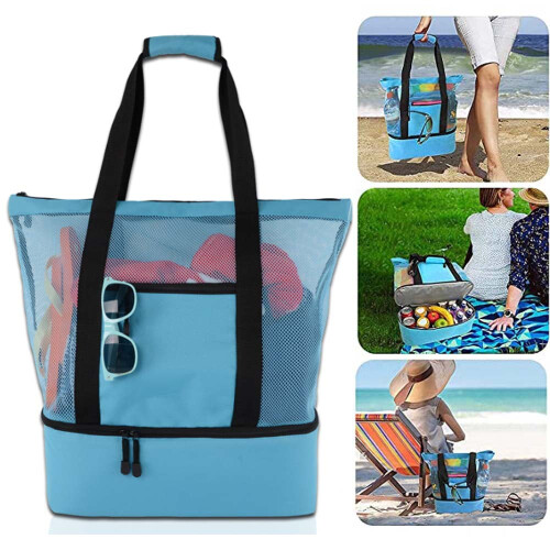 Μονωμένη τσάντα παραλίας Tote 41x16x49εκ.
