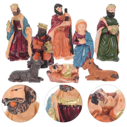 Jesus-jubilæumsfigur i resin, 7 cm