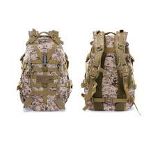 Sac à dos de randonnée camouflage avec ceinture ventrale – 50 L