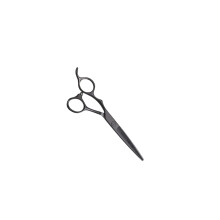 Olivia Garden SilkCut Pro Left 5,75 Zoll Matt Black Haarschneideschere Linkshand