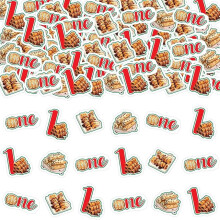 Konfetti Cannoli „I'm One”, 200 szt., włoskie 1. urodziny