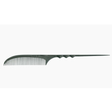 Fejic Carbon Stielkamm mit ergonomischem Griff Nr. 801 (220 mm)